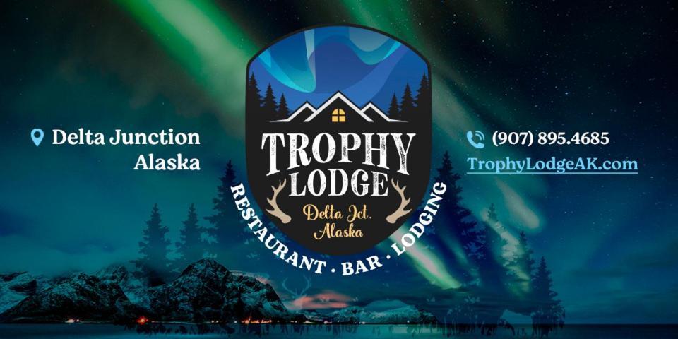Trophy Lodge Accommodations Delta Junction Exterior foto