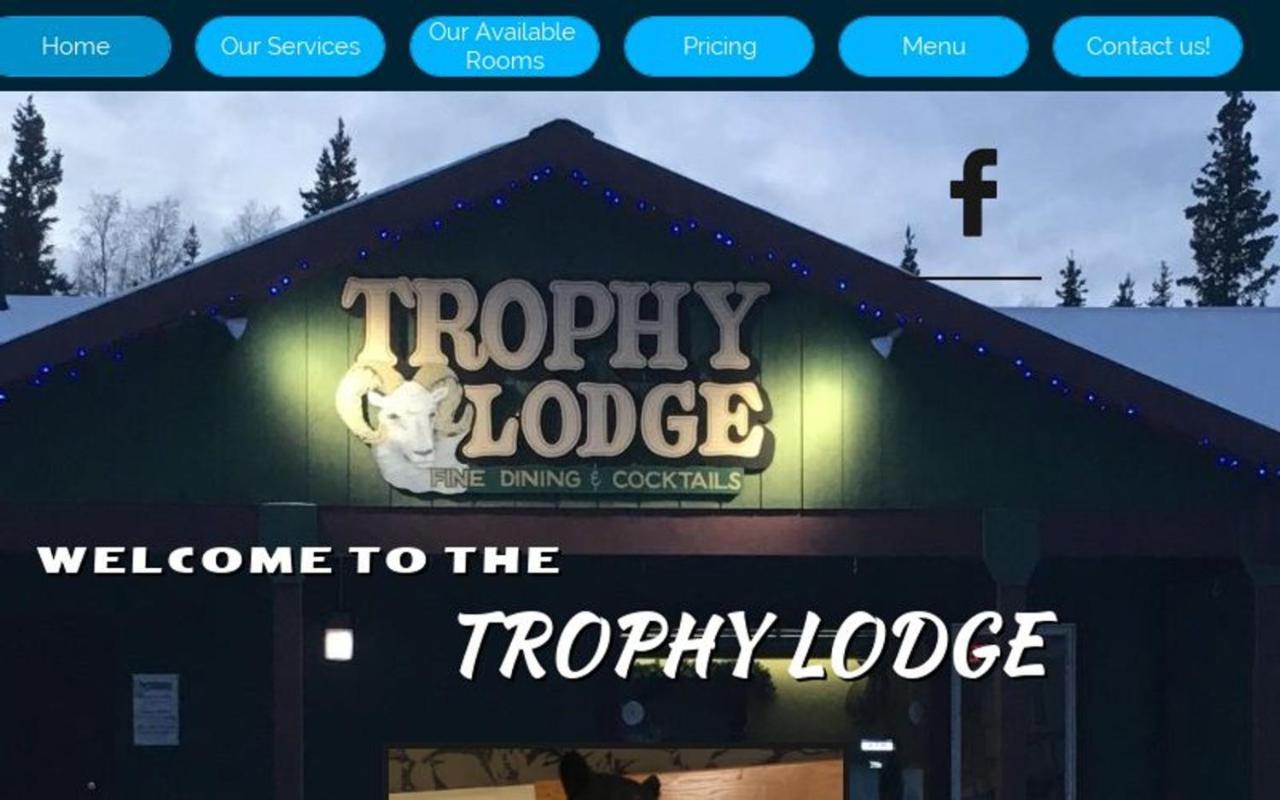 Trophy Lodge Accommodations Delta Junction Exterior foto